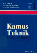 Kamus Teknik Lima Bahasa