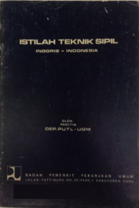 Image of Istilah Teknik Sipil : Inggris - Indonesia