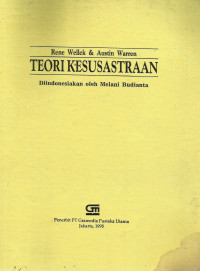 Image of Teori Kesusastraan