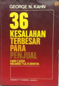 36 Kesalahan Terbesar Para Penjual dan Cara Membetulkannya