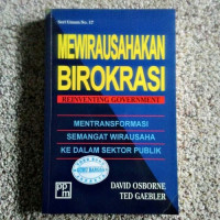 Image of Mewirausahakan Birokrasi (Reinventing Government)