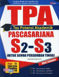 Image of TPA Pascasarjana S2-S3 (Untuk Semua Perguruan Tinggi)