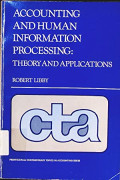 Accounting and Human Information Processing: Theory and Applications