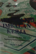 Akuntansi Imbalan Kerja: Sesuai UU No. 13 Tentang Ketenagakerjaan