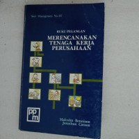 Image of Buku Pegangan Merencanakan Tenaga Kerja Perusahaan