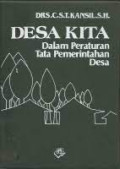 Desa Kita: dalam Peraturan Tata Pemerintahan Desa