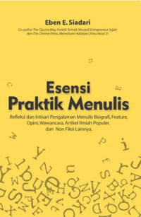 Image of Esensi Praktik Menulis