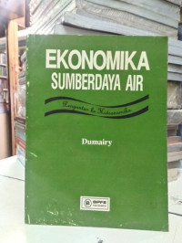 Image of Ekonomika Sumberdaya Air