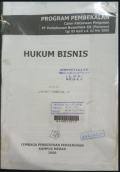 Hukum Bisnis
