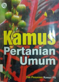 Image of Kamus Pertanian Umum