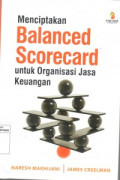 Menciptakan Balanced Scorecard Untuk Organisasi Jasa Keuangan