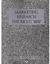 Image of Marketing Research The Right Way