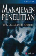 Manajemen Penelitian