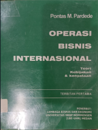 Image of Operasi Bisnis Internasional : Teori Kebijakan & Kenyataan
