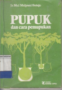 Image of Pupuk dan Cara Pemupukan (2018)