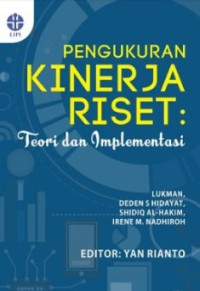 Pengukuran Kinerja Riset : Teori dan Implementasi