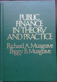 Image of PUBLIC FINANCE IN THEORY AND PRACTICE