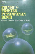 Prinsip & Praktek Penyimpanan Benih