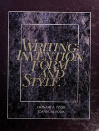 Image of Writing  : Invention Form And Style