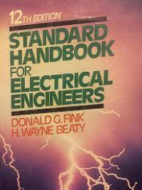 Image of Standard Handbook for Electrical Engineers