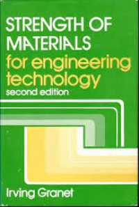 Image of Strength of Materials for Engineering Technology