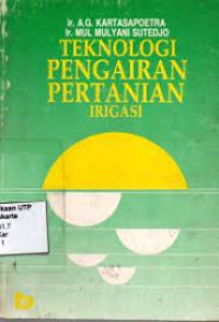 Image of Teknologi Pengairaan Pertanaian Irigasi