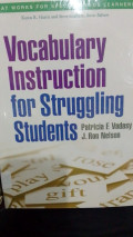 Vocabulary Instruction for Struggling students