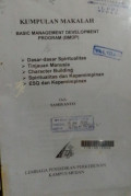 Kumpulan makalah : Basic Management Development Program (BMDP)