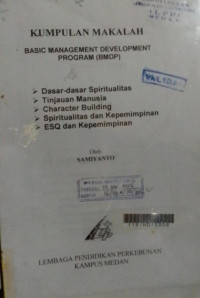 Image of Kumpulan makalah : Basic Management Development Program (BMDP)
