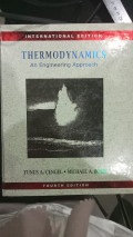 Thermodynamics : An Engineering Approach