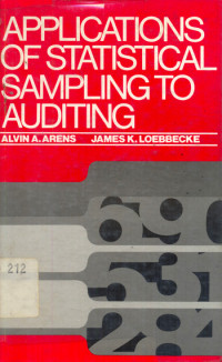 Image of Applications Of Statistical Sampling To Auditing
