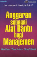 Anggaran Sebagai Alat Bantu Bagi Manajemen