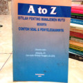 A to Z  Istilah Penting Manajemen Mutu Beserta Contoh Soal & Penyelesaiannya