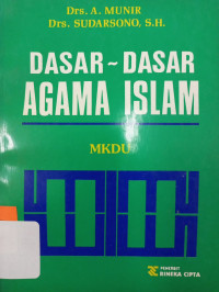 Image of Dasar-dasar Agama Islam