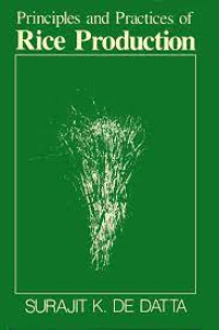Image of Principles And Practice Of Rice Production