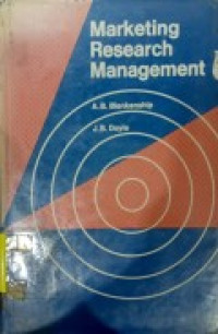 Image of Marketing Research Management