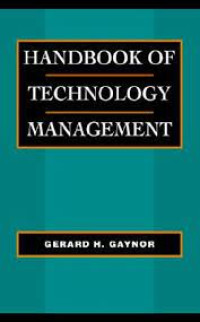 Image of Handbook of Technology Management