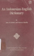 An Indonesian-English Dictionary