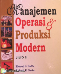 Image of Manajemen Operasi & Produksi Modern Jilid 2