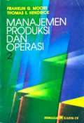 Manajemen Produksi  dan Operasi