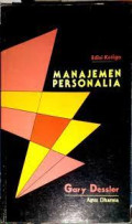 Manajemen Personalia Edisi 3