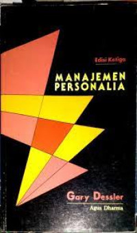 Image of Manajemen Personalia Edisi 3