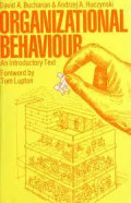 Organizational Behaviour