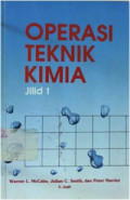 Operasi Teknik Kimia Jilid 1