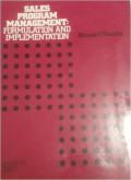 Sales Program Management : Formulation And Implemantion