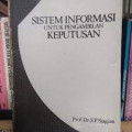 Sistem Informasi Untuk Pengambilan Keputusan