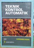 Teknik Kontrol Automatik (Sistem Pengaturan) Jilid 1