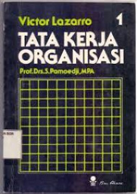 Image of Tata Kerja Organisasi (Jil. 1)