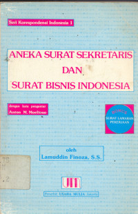 Image of Aneka Surat Sekretaris Dan Surat Bisnis Indonesia